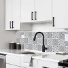 D-C-Fix 6 dalles adhésive murales Wall Tiles Jamila effet carreaux de ciment beige, gris, blanc L.15 x l.15cm* Sticker Et Adhésif Décoratif