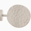 Clearance Ateliers 28 1 EMBOUT MÉDAILLON - BLANC LAQUÉ - DIAMÈTRE 28
