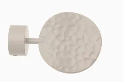 Clearance Ateliers 28 1 EMBOUT MÉDAILLON - BLANC LAQUÉ - DIAMÈTRE 28