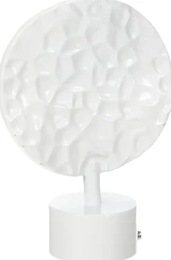 Clearance Ateliers 28 1 EMBOUT MÉDAILLON - BLANC LAQUÉ - DIAMÈTRE 28