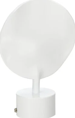 Clearance Ateliers 28 1 EMBOUT MÉDAILLON - BLANC LAQUÉ - DIAMÈTRE 28