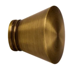 Riel Chyc 2 Embouts de tringle - Effet trapèze (Diam. 20 mm - Bronze)* Kit De Barre De Rideau