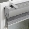 Madeco 2 fixations universelle métal Bande verticale orientable BVO 89mm U40* Accessoire De Store