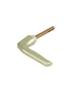 Thirard 1/2 paire de béquilles pour porte, carré 7mm, couleur champagne -* Poignée Sur Rosace