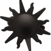 Generic 2 PINCES SOLEIL POUR RIDEAU COULEUR NICKEL NOIR* Embrasse À Rideaux