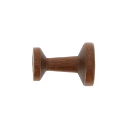 Mobois 2 porte embrasses rideau bois de hêtre chêne foncé L.52mm* Embrasse À Rideaux