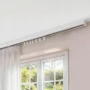 Best GoodHome 20 roulements coulissants universels pour rail à rideau Nisis blanc