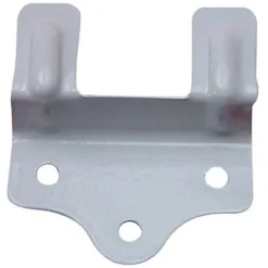 Ballauff 2 supports en tôle pour store en bois coloris blanc