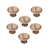 Nesu 6 Un. bouton poignées de meuble Vintage Retro métal bronze vieilli étoile mar - diamètre 37MM* Bouton De Meuble