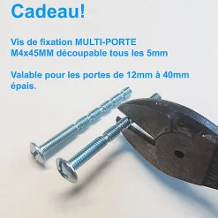 Clearance Nesu 8 Un. poignées de meuble en noir rouille tiroir classique - diamètre 25MM
