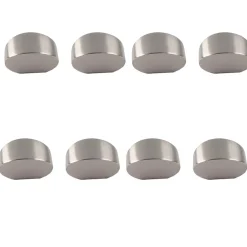 Nesu 8 Un. poignées de meuble en nickel brossé de 30x12MM* Bouton De Meuble