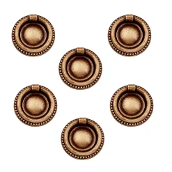 Sale Nesu 6 Un. poignées de meuble en bronze mat pour commode armoire - diamètre 40MM