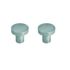 New Nesu 2 Un. poignées de meuble en acier inoxydable massif qualité AISI-304 - diamètre 30X28MM