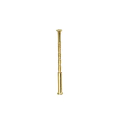 2 vis relieuses sectionnables acier ⌀7 mm H. 7 x L.60 mm doré* Poignée De Porte Intérieure