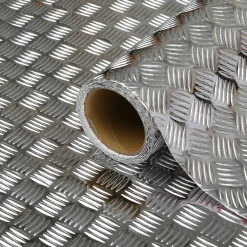 Adhésif décoratif d-c-fix® métal damier Riffelblech 2 m x 67,5 cm* Sticker Et Adhésif Décoratif