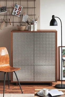 Adhésif décoratif d-c-fix® métal damier Riffelblech 2 m x 67,5 cm* Sticker Et Adhésif Décoratif