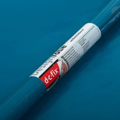 D-C-Fix Adhésif décoratif ® Uni brillant bleu petrol 2m x 0.45m* Sticker Et Adhésif Décoratif