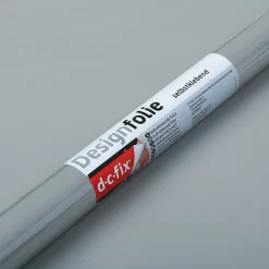 D-C-Fix Adhésif décoratif ® Uni mat gris 2m x 0.45m* Sticker Et Adhésif Décoratif