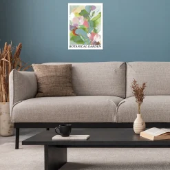 Dada Art Affiche " Botanical garden " pastels l.30 x H.40 cm* Affiche