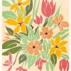 Dada Art Affiche " Garden show " multicouleurs l.30 x H.40 cm* Affiche