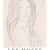 Dada Art Affiche " les muses " l.30 x H.40 cm* Affiche