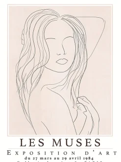 Dada Art Affiche " les muses " l.30 x H.40 cm* Affiche