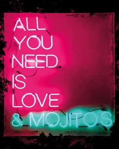 Dada Art Affiche All You Need l.40 x H.50 cm