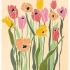 Dada Art Affiche flower market Amsterdam l.30 x l.40 cm* Affiche