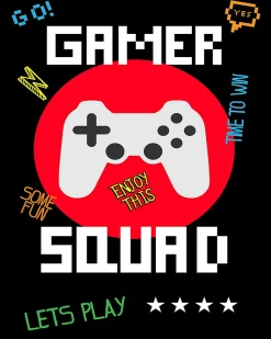 Dada Art Affiche Gamer Squad multicouleur l.24 x H.30 cm* Affiche