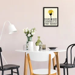 Best Dada Art Affiche more spaghetti por favor l.30 x l.30 cm