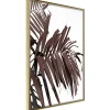 Clearance Paris Prix Affiche Murale Encadrée "A Little Bit of Summer" 40 x 60 cm Or