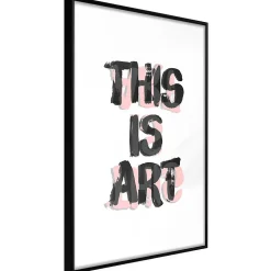 Sale Paris Prix Affiche Murale Encadrée "Art" 21 x 30 cm Noir