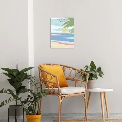Sale Dada Art Affiche plage Kapalua Bay l.30 x l.40 cm