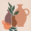 Clearance Dada Art Affiche poterie terracotta l.30 x l.40 cm