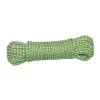 Amig - Cordon plastique tressée 20120 - 4 mm - Polyéthylène-Polypropylène - Blanc/Vert* Embrasse À Rideaux