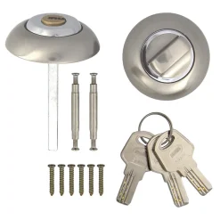 Hot Amig - Rosace de condamnation 50R-KD - 54 mm - Chromé mat