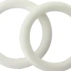 Sale Ateliers 28 ANNEAUX PLASTIQUE BLANC - 6,8CM