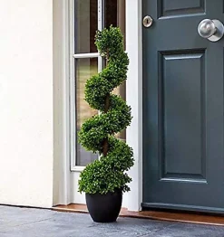 Nature Pro Arbre topiaire artificiel obélisque - Plante élégante - Arbuste artificiel pour votre jardin salon ou véranda* Plante Artificielle