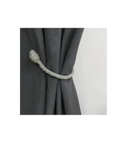 Secodir ARIANA - Embrasse Magnétique - Cordage Tressé* Embrasse À Rideaux