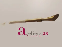 Ateliers 28 ARRETS FIN RAILFLEX NYLON BLANC -* Rail À Rideaux