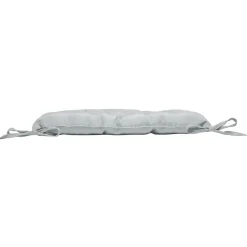 Best Douceur D'Intérieur Assise matelassée 40 x 40 cm Polyester Uni Essentiel Gris