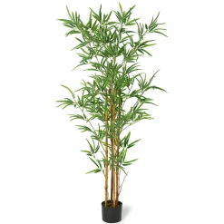 IDMarket Bambou artificiel hauteur 150 cm* Plante Artificielle