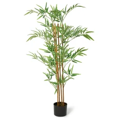 IDMarket Bambou artificiel hauteur 120 cm* Plante Artificielle