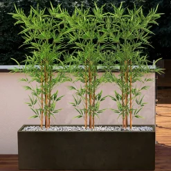 IDMarket Bambou artificiel hauteur 120 cm* Plante Artificielle