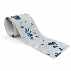 Muralo Bande Décorative auto-adhésif FLEURS Feuilles Plantes Pour Salon 10cm x 300cm* Frise Murale