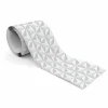Clearance Muralo Bande Décorative auto-adhésif Pour Chambre TRIANGLES Effet 3D 10cm x 300cm
