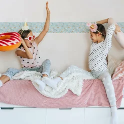 Best Muralo Bande Décorative auto-adhésif ARC-EN-CIEL Marguerites Pour Chambre Enfants 10cm x 300cm