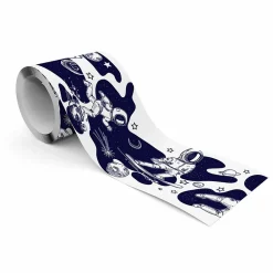 Muralo Bande Décorative auto-adhésif ASTRONATES Cosmos Pour Chambre Enfants 10cm x 300cm* Frise Murale