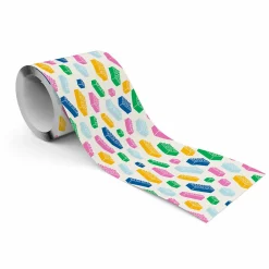 Muralo Bande Décorative auto-adhésif BLOCS Colorés Pour Chambre Enfants 10cm x 300cm* Frise Murale