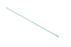 Barre à rideaux extensible à coller 70/100 Blanc mat* Barre De Rideau Pour Vitrage